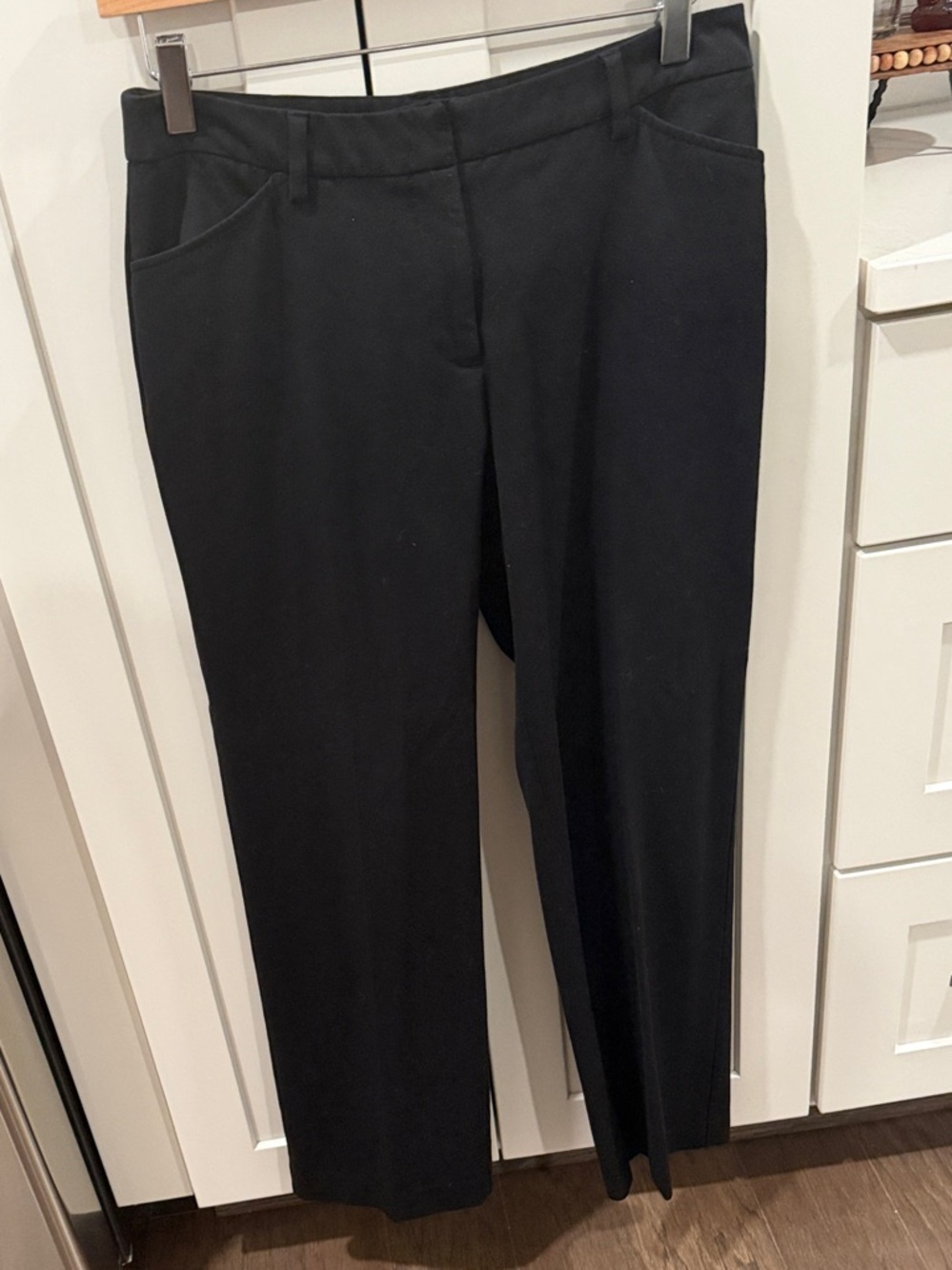 Apt. 9 Women's Black Straight-Leg Trousers
